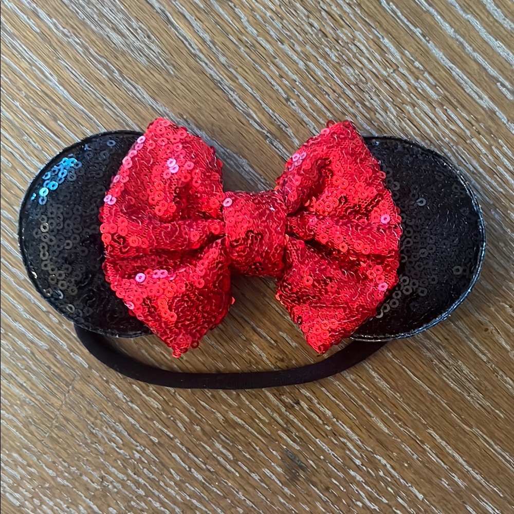 Infant Disney Sequins Minnie Mouse Ears